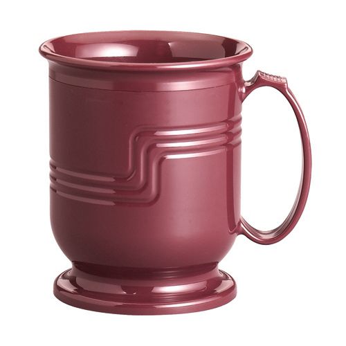 Cambro&reg; Cranberry Shoreline Collection 8 Oz. Mug