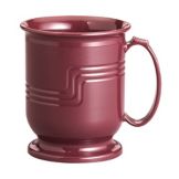 Cambro&reg; Cranberry Shoreline Collection 8 Oz. Mug