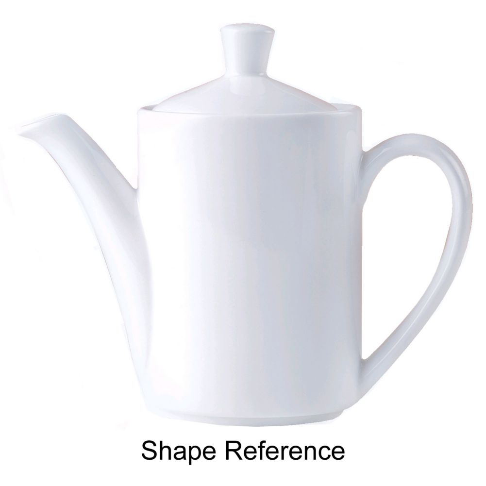 Steelite Distinction No. 7 Vogue White 30 Oz Coffee Pot