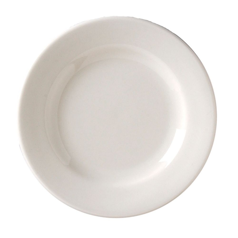Vertex&reg; Vista Collection White 7-1/8" Rolled Edge Plate