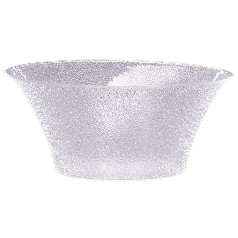 Cal-Mil&reg; 15" 10 Quart High Impact Acrylic Bell Bowl