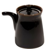 Korin 5 oz Black Soy Sauce Pot
