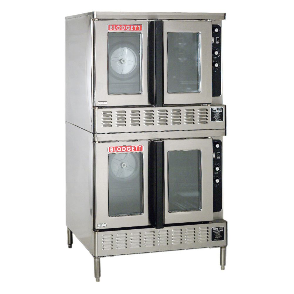 Blodgett Gas Convection Bakery-Depth Dbl Oven w/ Draft Diverter / Hood