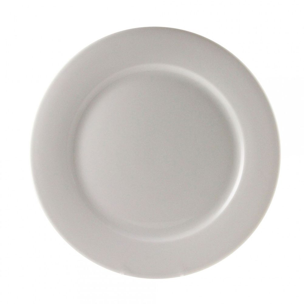 Ten Strawberry Street Bistro White 9" Lunch Plate