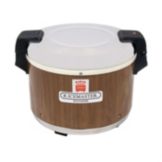 Town Food Service 23 Qt. RiceMaster Woodgrain Electric Rice Warmer