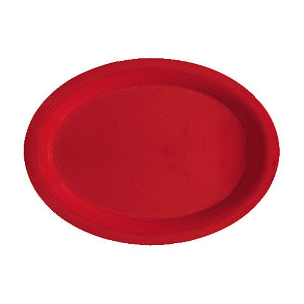 G.E.T. Red Sensation&trade; 9-3/4 x 7-1/4" Oval Platter