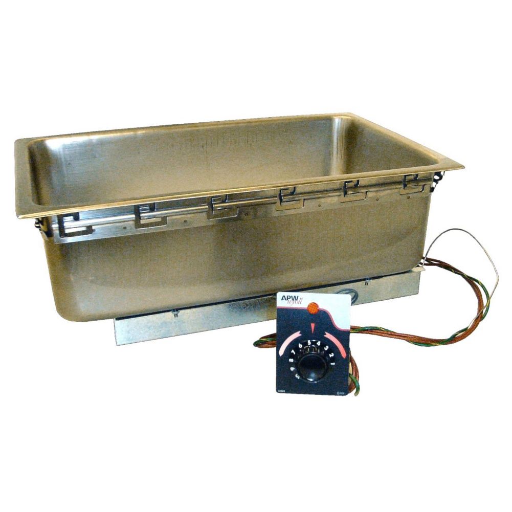 APW Wyott Top Mounted Drop-In Food Warmer, w/ Drain, TM-90D