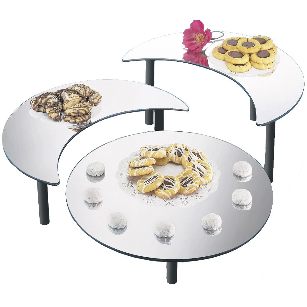 Cal-Mil&reg; 16" Full Moon Moonique Multi Level Mirror Display