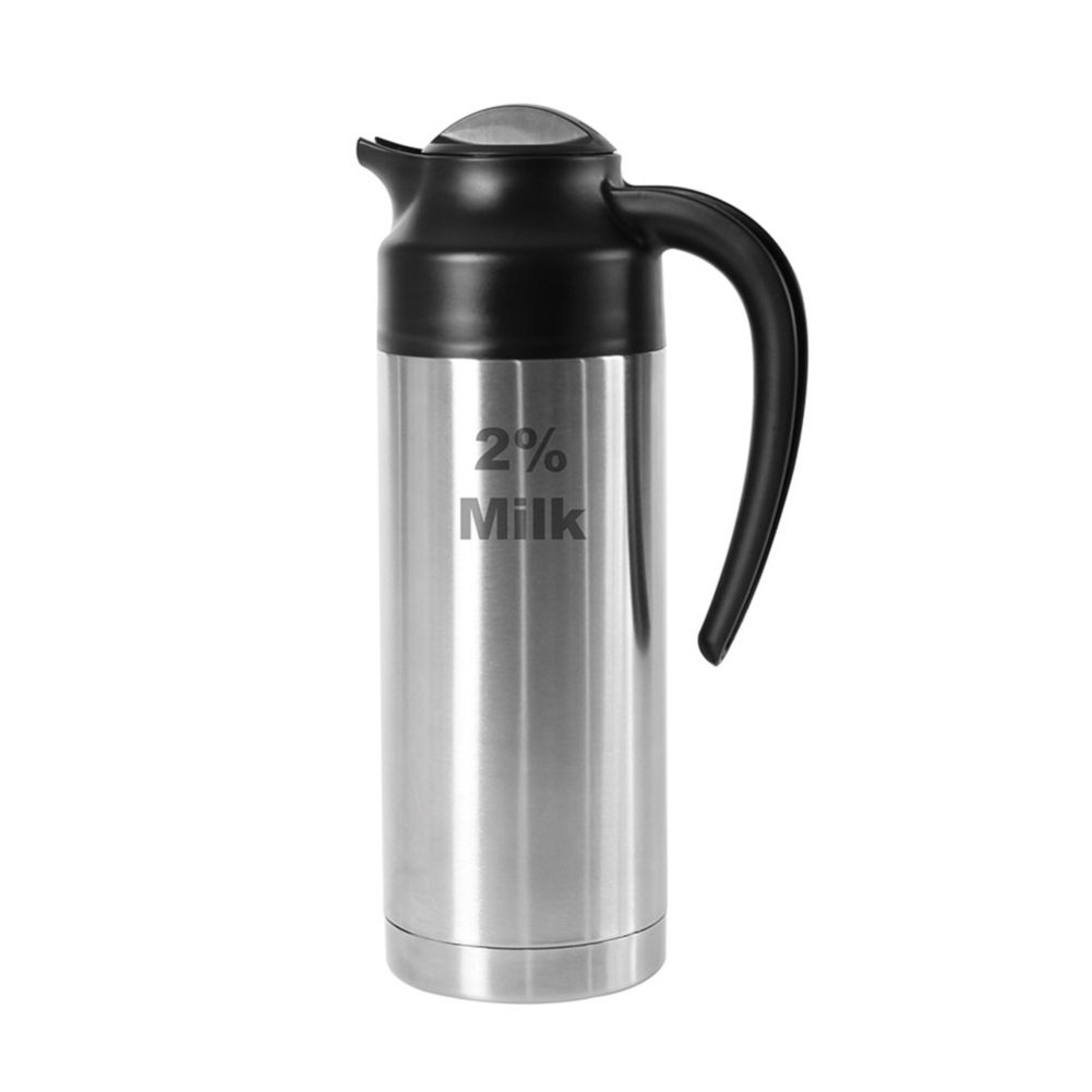 Service Ideas Steelvac&trade; S/S 1 L Carafe with 2% Imprint