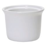 Tuxton&reg; 16 Oz. White Petite Marmite