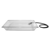 Gourmet Display&reg; Rectangular Ice Display Pan For Pedestal IP102