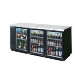 Beverage-Air 79" Refrigerated Backbar Cabinet with 2 Glass Doors