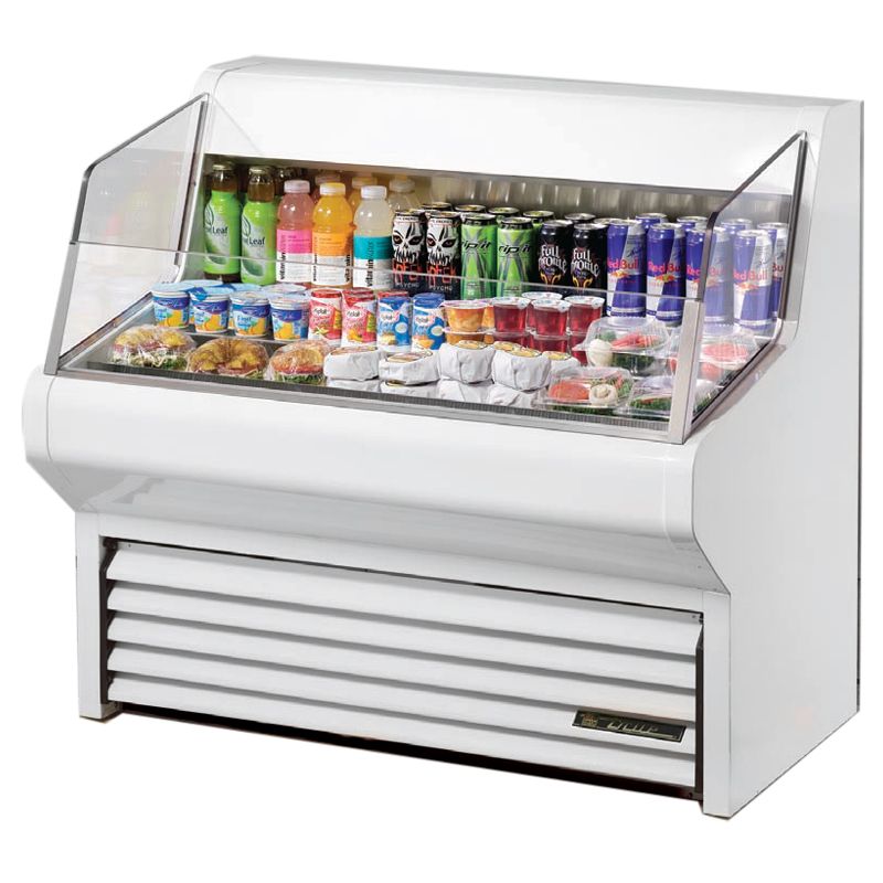 True 48" Horizontal Air Curtain Merchandiser - 12 Cu. Ft.