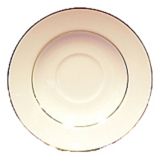 Homer Laughlin China Cavalier Diplomat Gold 5-3/4" Saucer