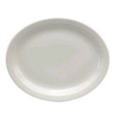 Oneida Delco Atlantic Cream White Narrow Rim 13&frac14;" Oval Platter