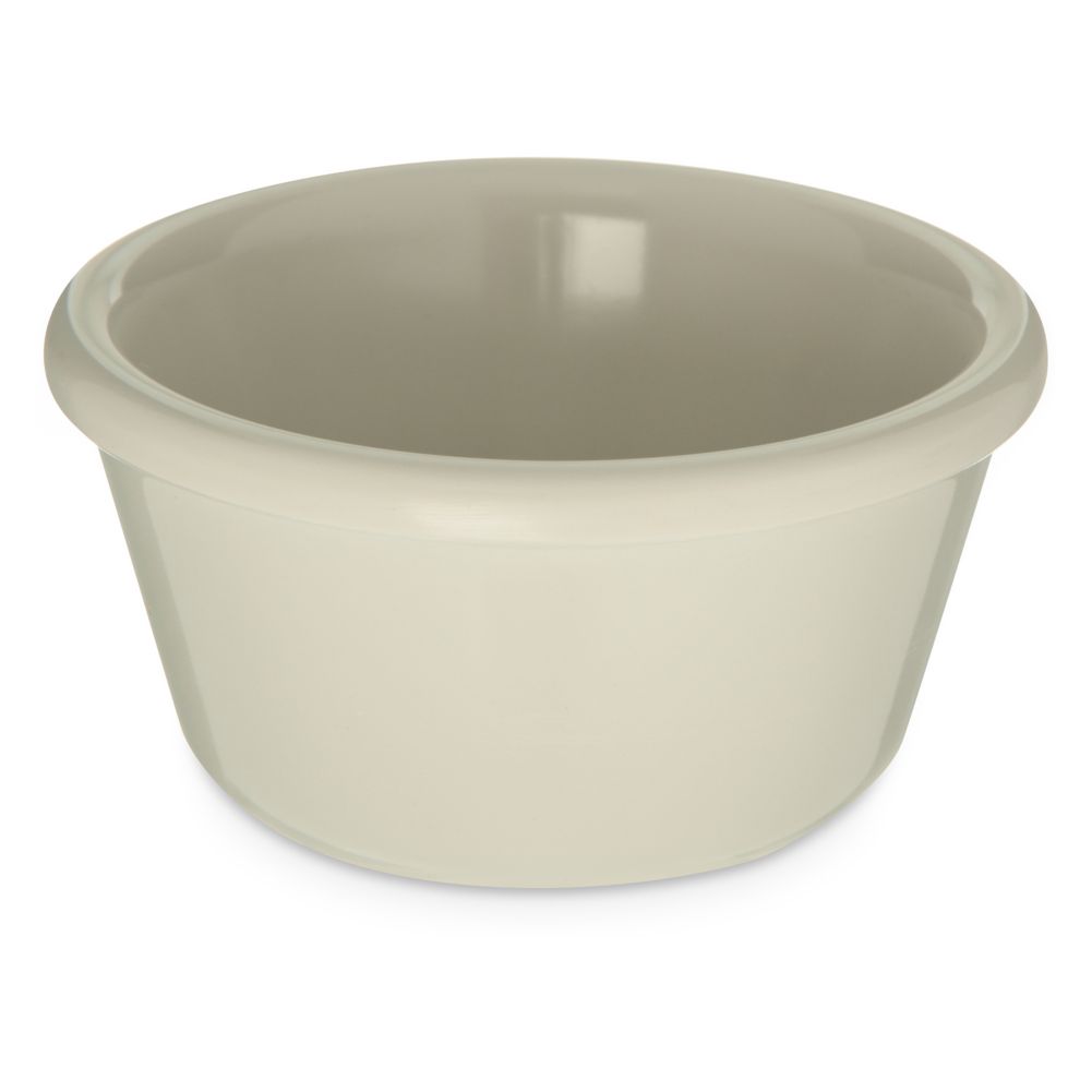 Carlisle&reg; Smooth Melamine Ramekin, Bone, 3 oz