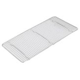Adcraft&reg; 10" x 18" Chrome Plated Wire Pan Grate