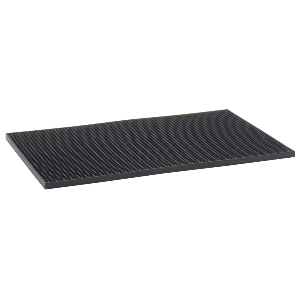 Traex&reg; Black Bar Service 12" X 18" X .5" Mat
