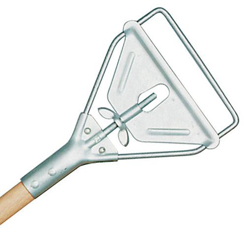 Rubbermaid Hardwood 60" Mop Handle w/ Steel Stirrup Head