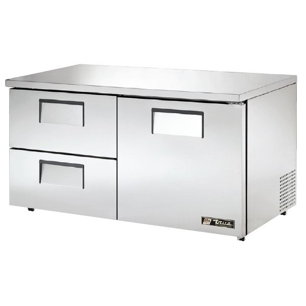 True&reg; 2-Drawer 15.5 Cu Ft Low Profile Undercounter Refrigerator