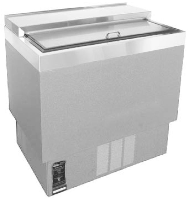 S/S Mug Froster, One Door, Two Layers of Shelves