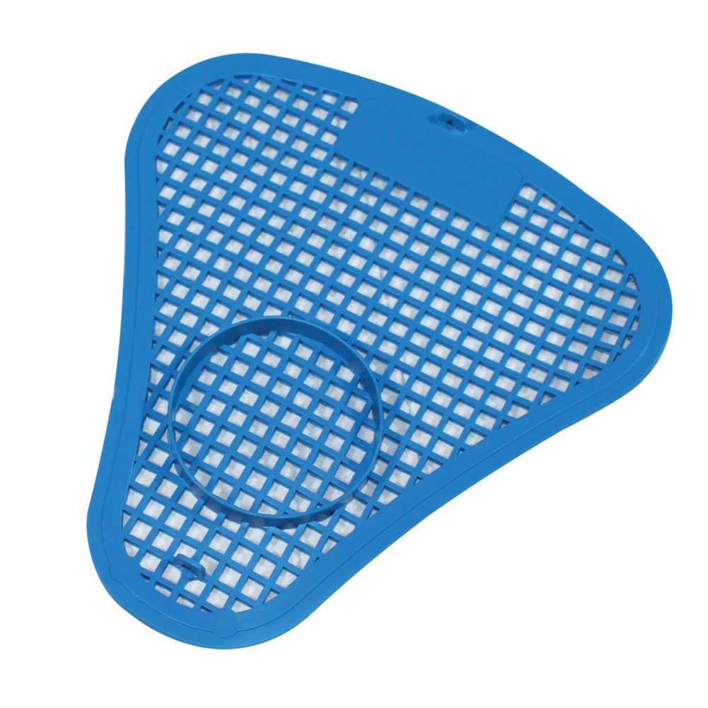 Impact&reg; Blue Urinal Screen with Block Holder