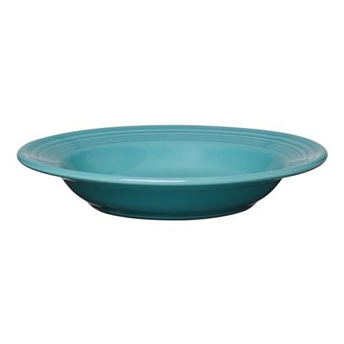 Homer Laughlin China Fiesta&reg; Turquoise Deep 13.25 oz Rim Soup Bowl