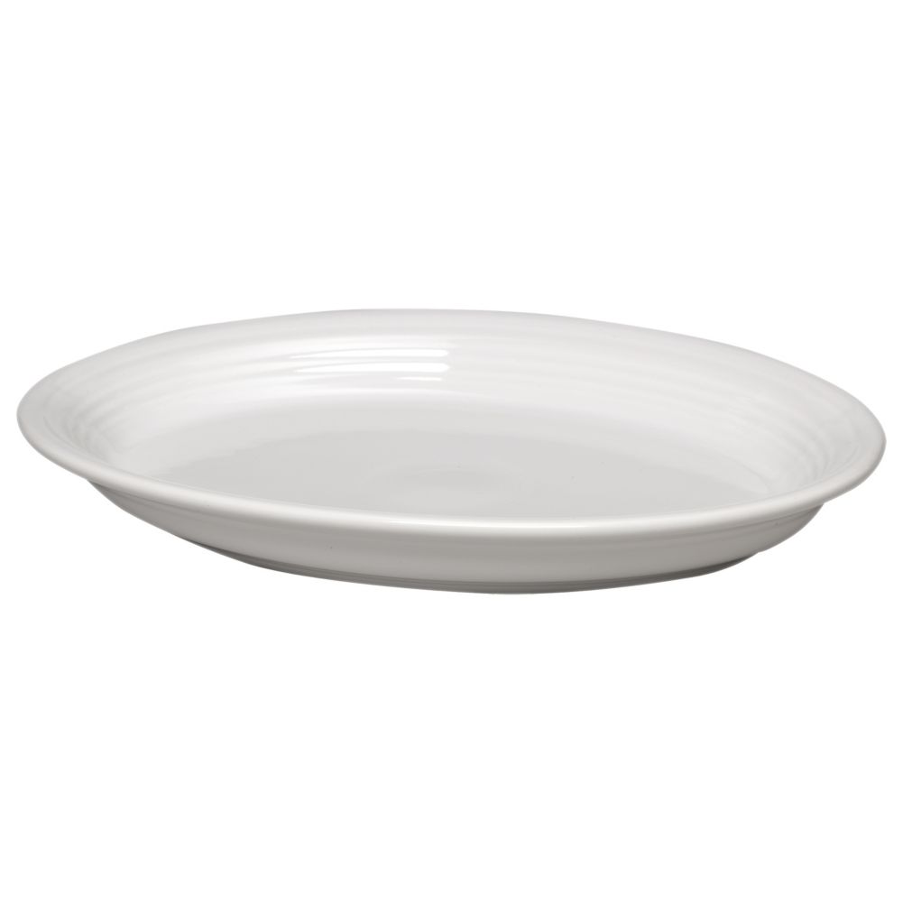 Homer Laughlin China Fiesta&reg; White 9-5/8" Oval Platter