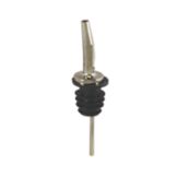 Spill-Stop Chrome Tapered Pourer with Poly-Kork