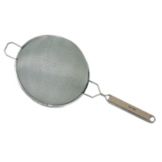 Update International S/S 8" Medium Double Mesh Strainer