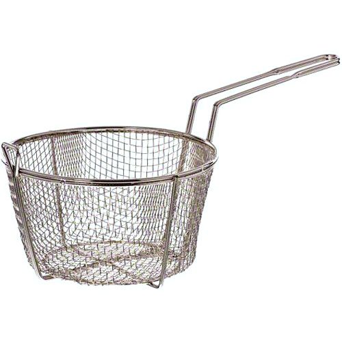 Update International 8-1/2" Round Wire Fry Baskets
