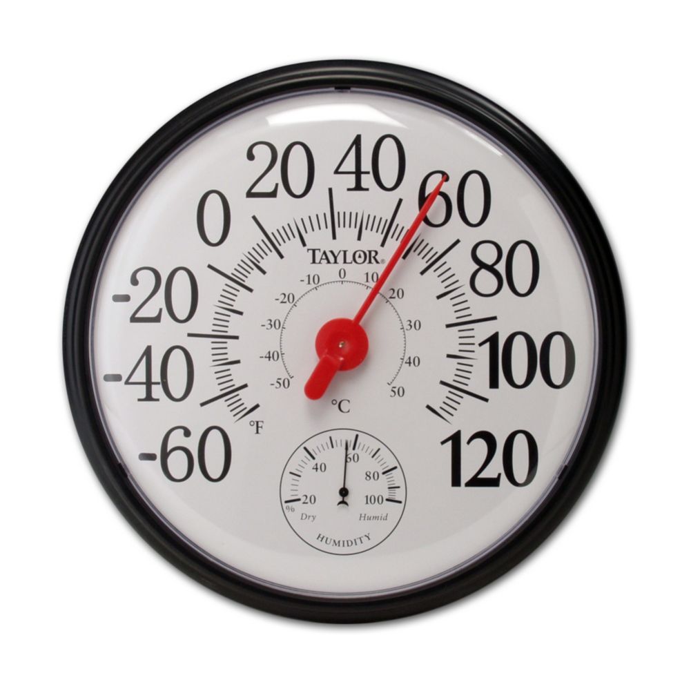 Taylor&reg; Thermometer w/ Humidiguide