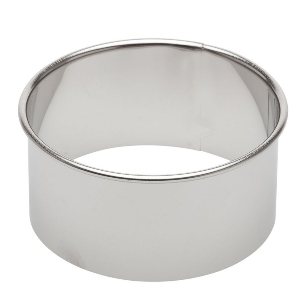 Ateco S/S 3-1/2" Plain Round Dough Cutter