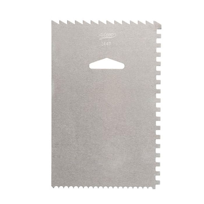 Ateco Aluminum Decorating and Smoothing Comb