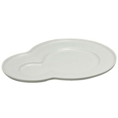 Schonwald Unlimited Undecorated Oval Snack Plate, 10 x 8"