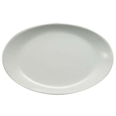 Schonwald Unlimited Undecorated Oval Coupe Platter, 15 x 9-7/8