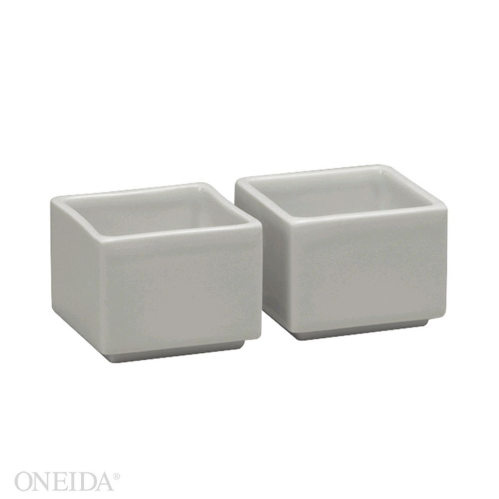 Schonwald Unlimited Undecorated Low Square Dish, 2"