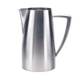 Oneida Stiletto Brushed S/S 68 Oz Water Pitcher w/o Ice Guard