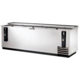 True&reg; S/S Deep Well Underbar Bottle Cooler, 55 Cases / 12 oz Cans
