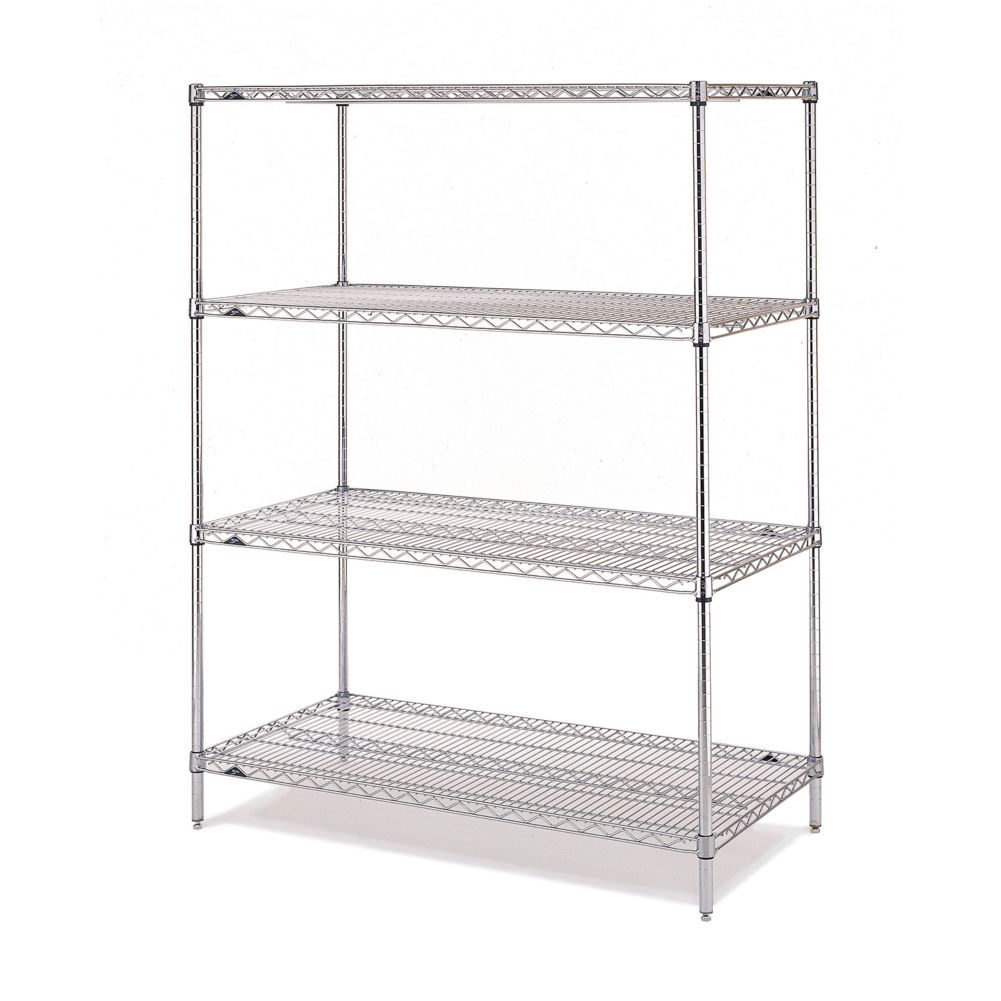 Metro&reg; Super Erecta Shelf&reg; 18 x 48 Chr. Convenience Pak&trade;