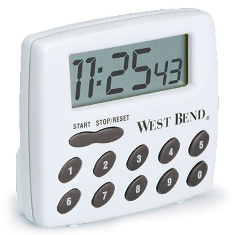 West Bend&reg; 100 Min - 1 Second Electronic Timer