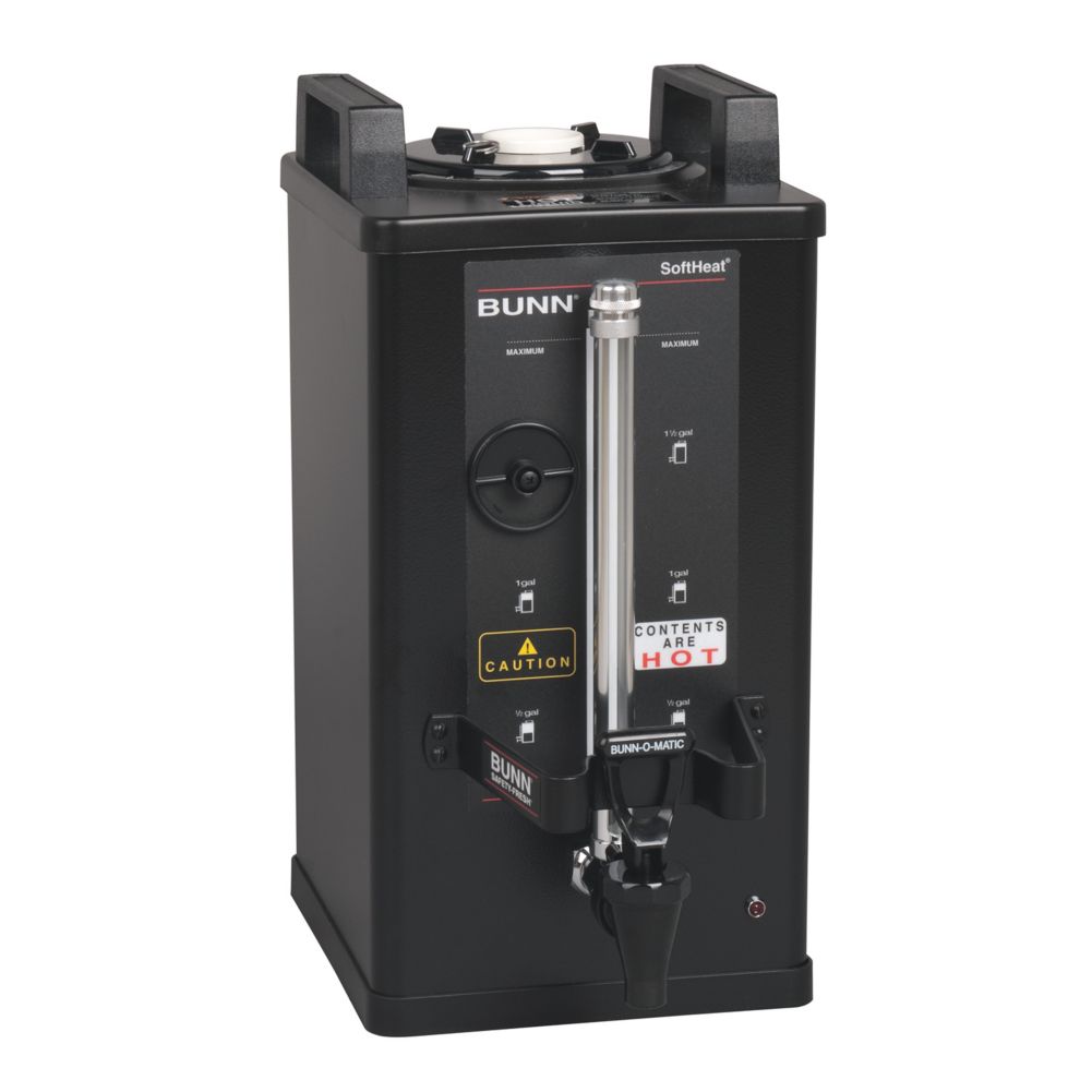 BUNN&reg; Black Portable 1.5 Gallon Soft Heat&reg; Server