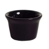 Tuxton&reg; 1.5 Oz. Black Ramekin