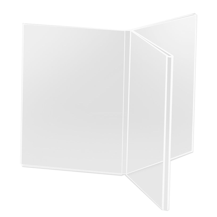 Cal-Mil&reg; 3 Wing 5" x 7" Displayettes Card Holder