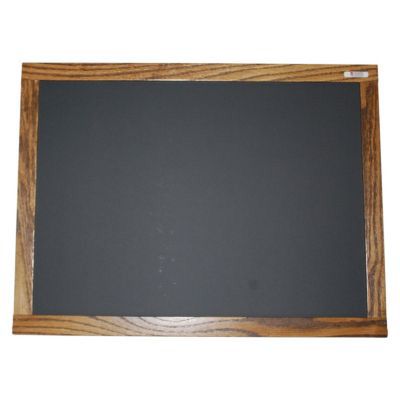 Marsh Chalkboard Oak Frame 24 x 36" Black Board Chalkboard