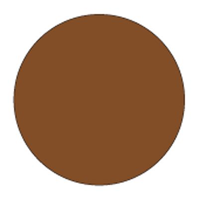 Cold Temp Solid Brown 1" Label, Roll/1000