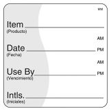 DayMark MoveMark&trade; 2" Item / Date / Use By Label