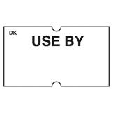 DayMark DuraMark&trade; White Use By Label for DM-3 Label Gun