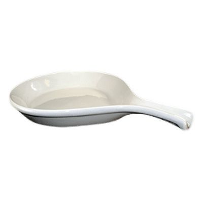 International Tableware American White Ceramic 18 Oz Serving Skillet
