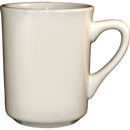 International Tableware Cancun&trade; American White 8.5 Oz Toledo Mug